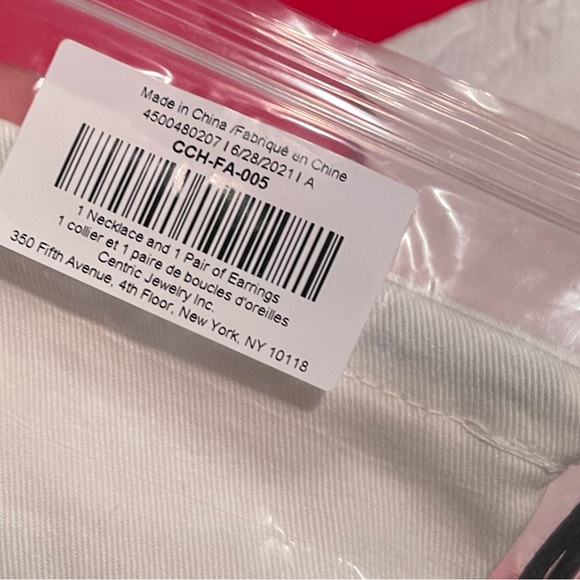 Coach Open Circle Necklace + Tea Rose Stud Set - Picture 3 of 5